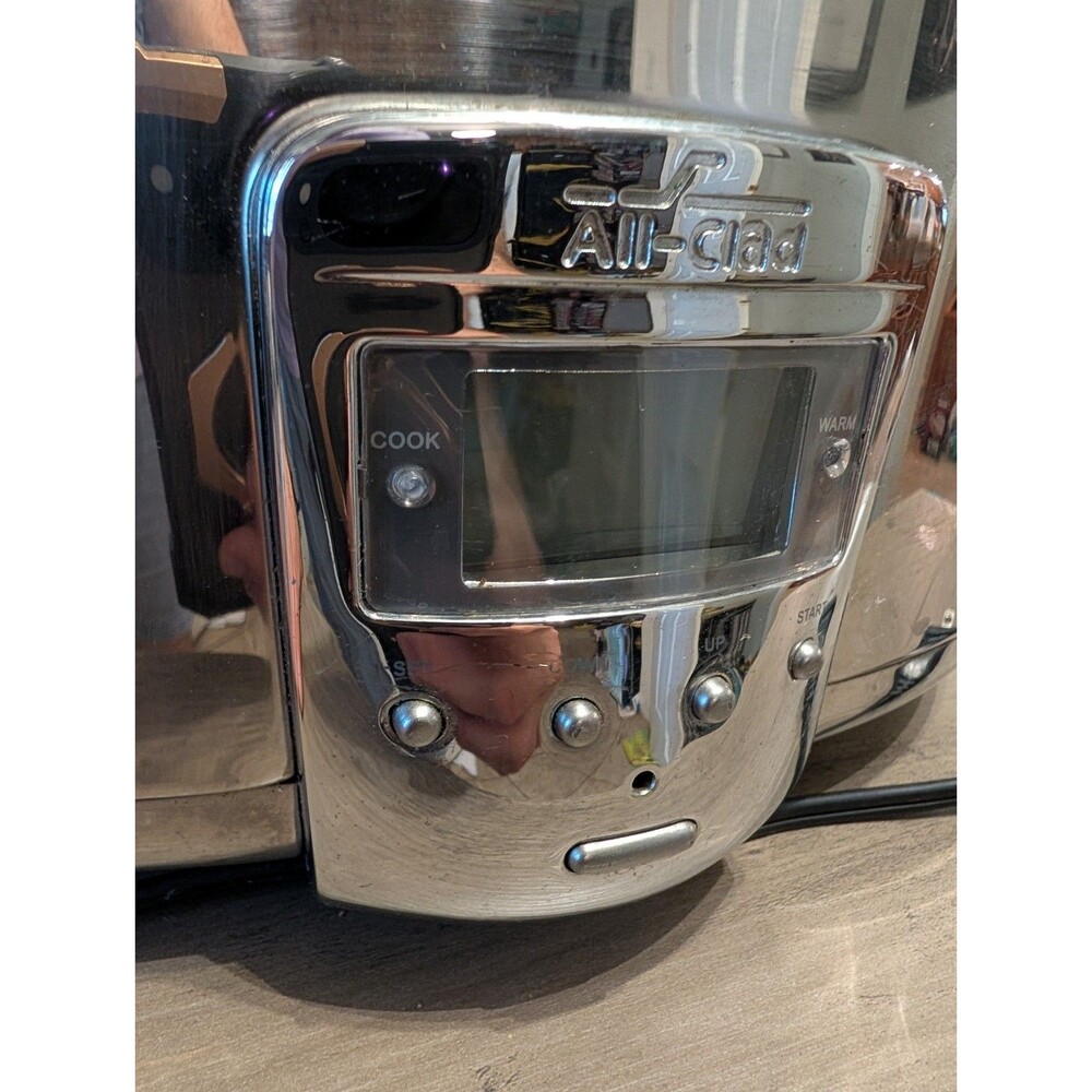 ALL-CLAD 7 Quart Slow Cooker Stainless Steel Crock Pot Series SC01 - Tested - Picture 8 of 8